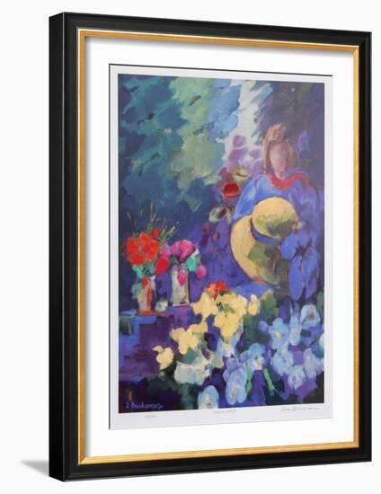 Flower Stall-Zora Buchanan-Framed Collectable Print