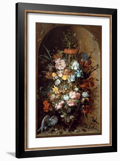 Flower Still Life with Crown Imperial, 1624-Roelant Savery-Framed Giclee Print