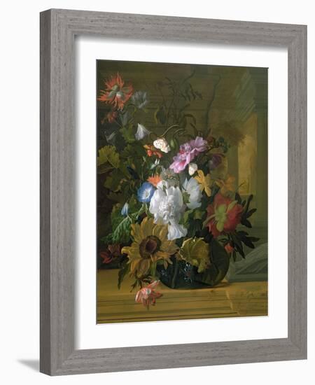 Flower Still Life-Rachel Ruysch-Framed Giclee Print