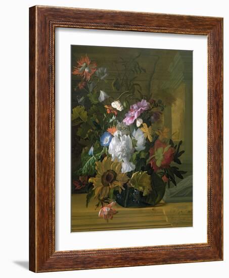 Flower Still Life-Rachel Ruysch-Framed Giclee Print