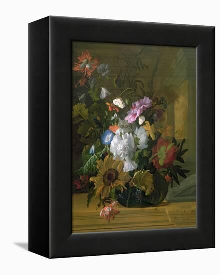 Flower Still Life-Rachel Ruysch-Framed Premier Image Canvas