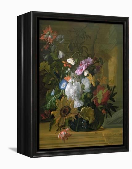 Flower Still Life-Rachel Ruysch-Framed Premier Image Canvas