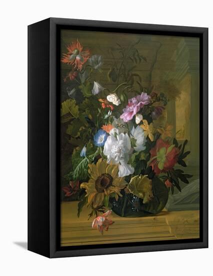 Flower Still Life-Rachel Ruysch-Framed Premier Image Canvas