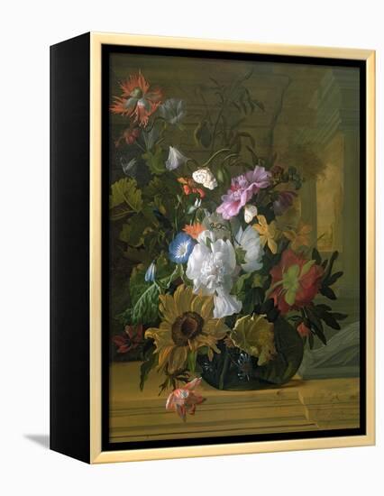 Flower Still Life-Rachel Ruysch-Framed Premier Image Canvas