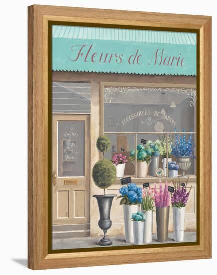 Flower Store Errand-Marco Fabiano-Framed Stretched Canvas