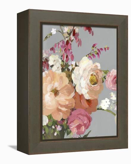 Flower Story I-Allison Pearce-Framed Stretched Canvas