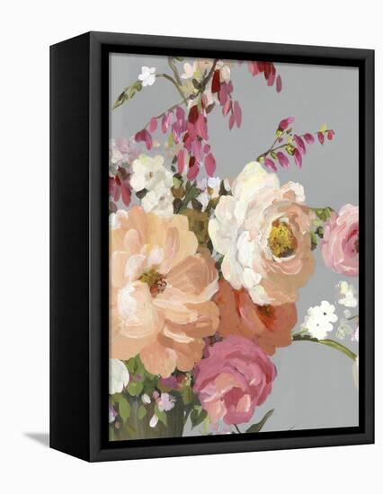 Flower Story I-Allison Pearce-Framed Stretched Canvas