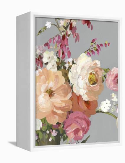 Flower Story I-Allison Pearce-Framed Stretched Canvas