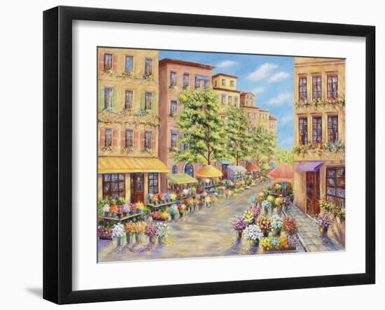 Flower Street-Vessela G.-Framed Giclee Print