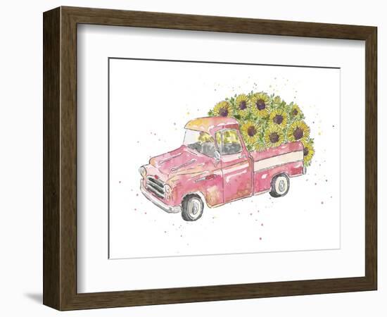 Flower Truck III-Catherine McGuire-Framed Premium Giclee Print