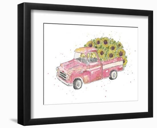 Flower Truck III-Catherine McGuire-Framed Premium Giclee Print