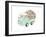 Flower Truck V-Catherine McGuire-Framed Art Print