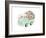 Flower Truck V-Catherine McGuire-Framed Art Print