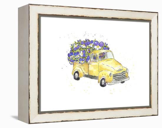 Flower Truck VI-Catherine McGuire-Framed Stretched Canvas