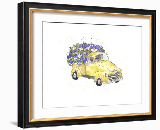 Flower Truck VI-Catherine McGuire-Framed Art Print