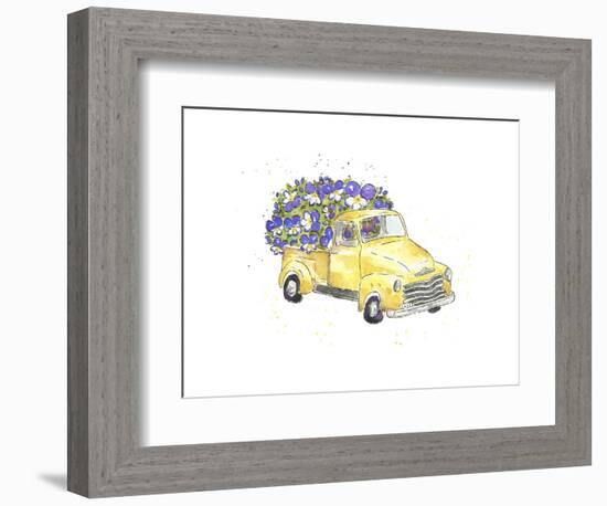 Flower Truck VI-Catherine McGuire-Framed Premium Giclee Print