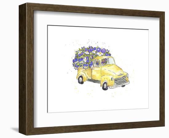 Flower Truck VI-Catherine McGuire-Framed Premium Giclee Print