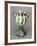 Flower Vase with Murrine, 1910-1920, Italy-null-Framed Giclee Print