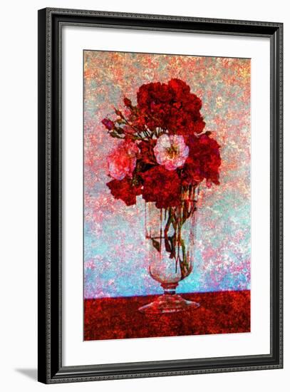 Flower Vase-Andr? Burian-Framed Photographic Print