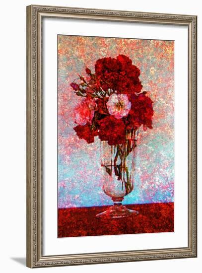 Flower Vase-Andr? Burian-Framed Photographic Print