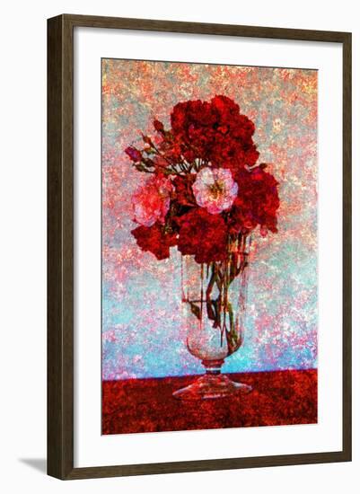 Flower Vase-Andr? Burian-Framed Photographic Print