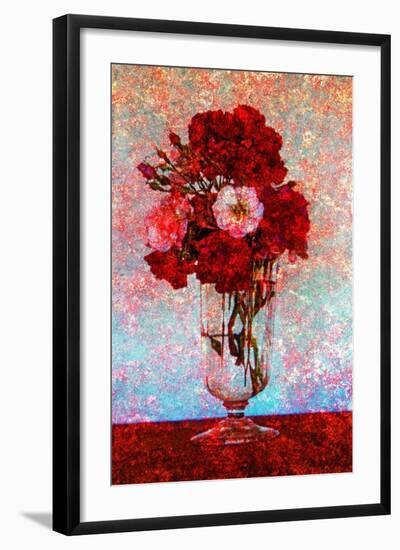 Flower Vase-Andr? Burian-Framed Photographic Print