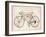 Flower Vintage Bicycle-studiohome-Framed Art Print