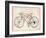 Flower Vintage Bicycle-studiohome-Framed Art Print