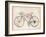 Flower Vintage Bicycle-studiohome-Framed Art Print