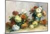 Flower Wreaths, C.1880-Pierre-Auguste Renoir-Mounted Giclee Print