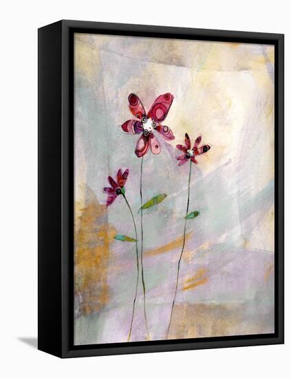 Flower35    flower, watercolor, floral, painterly-Robbin Rawlings-Framed Stretched Canvas