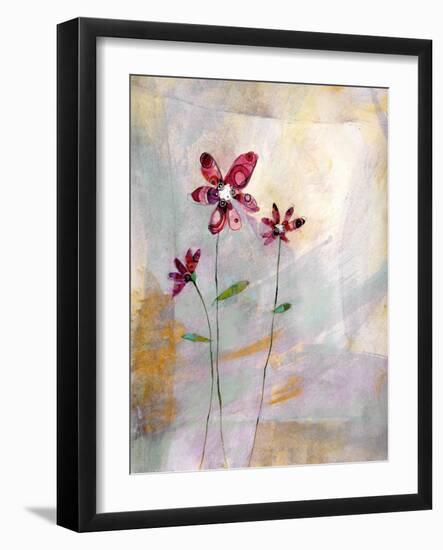 Flower35    flower, watercolor, floral, painterly-Robbin Rawlings-Framed Art Print