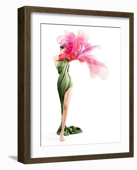 Flower-José Luis Villar-Framed Photographic Print