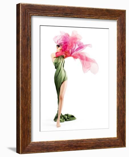 Flower-José Luis Villar-Framed Photographic Print