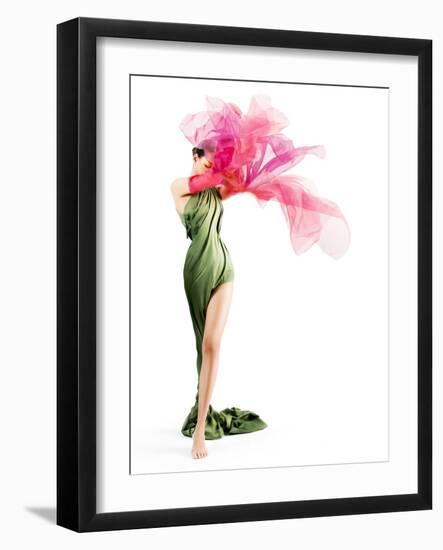 Flower-José Luis Villar-Framed Photographic Print