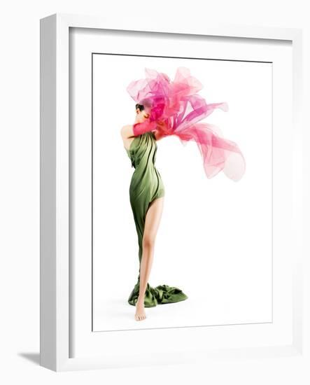 Flower-José Luis Villar-Framed Photographic Print