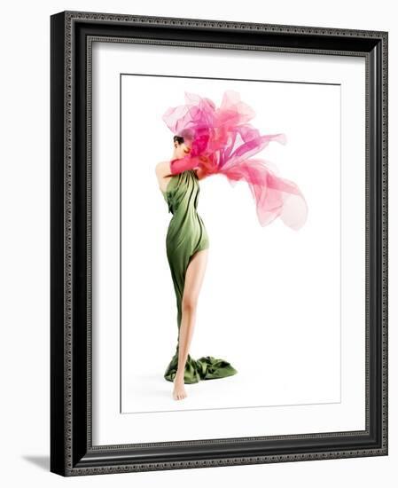 Flower-José Luis Villar-Framed Photographic Print