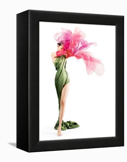 Flower-José Luis Villar-Framed Premier Image Canvas