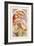 Flower-Alphonse Mucha-Framed Art Print