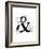 Flowering Ampersand-Sasha Blake-Framed Giclee Print