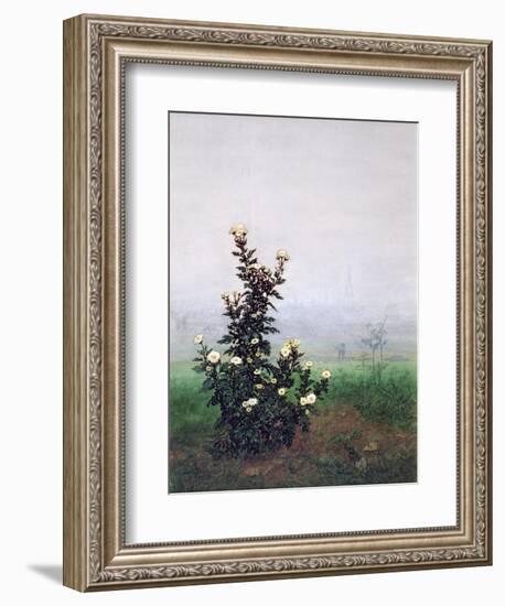 Flowering Chrysanthemum with Worker, 1863-Leon Bonvin-Framed Giclee Print