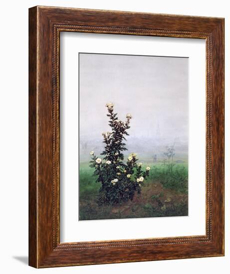 Flowering Chrysanthemum with Worker, 1863-Leon Bonvin-Framed Giclee Print