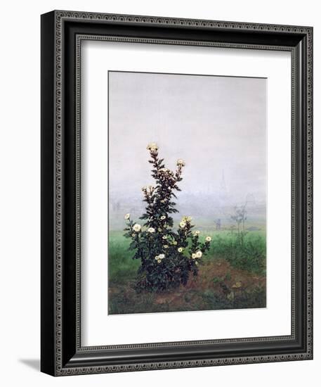 Flowering Chrysanthemum with Worker, 1863-Leon Bonvin-Framed Giclee Print