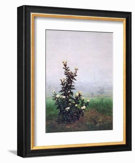 Flowering Chrysanthemum with Worker, 1863-Leon Bonvin-Framed Giclee Print