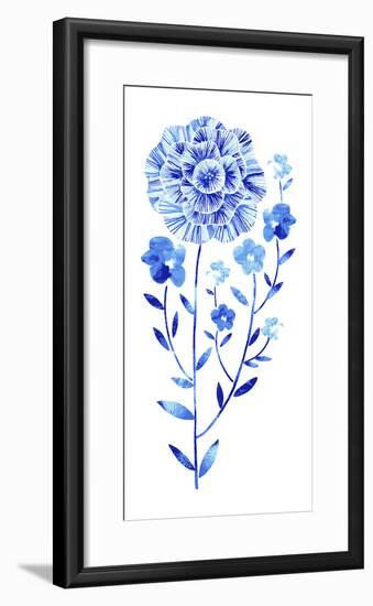 Flowering Flax-null-Framed Giclee Print