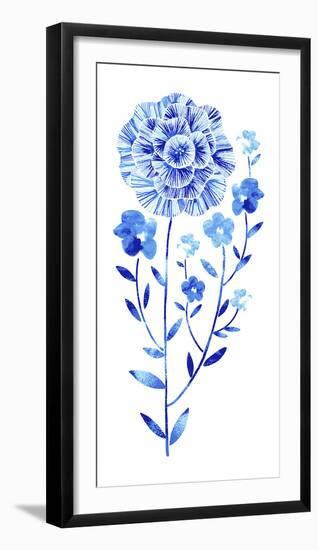 Flowering Flax-null-Framed Giclee Print