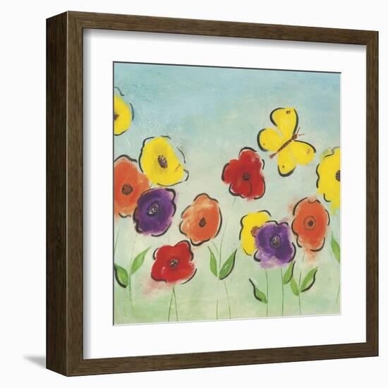 Flowering Garden I-Sarah Horsfall-Framed Art Print