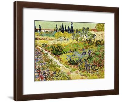 Flowering Garden with Path, Arles, 1888 Giclee Print by Vincent van ...