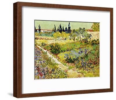 'Flowering Garden with Path, Arles, 1888' Giclee Print - Vincent van