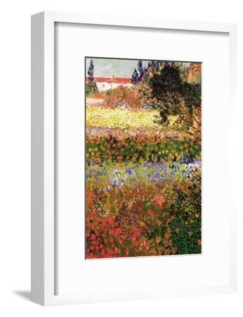 'Flowering Garden with Path' Art Print - Vincent van Gogh | Art.com
